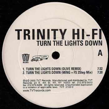 Album Trinity Hi-Fi: Turn The Lights Down