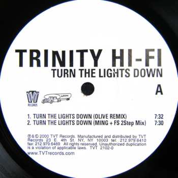 LP Trinity Hi-Fi: Turn The Lights Down 611354