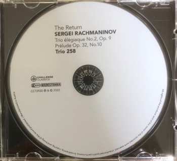 CD Sergei Vasilyevich Rachmaninoff: The Return 587074