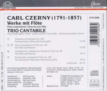 CD Trio Cantabile: Carl Czerny - Werke mit Flöte 538979