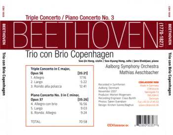 CD Trio con Brio Copenhagen: Beethoven 583002