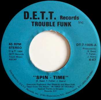 Album Trouble Funk: Spin - Time