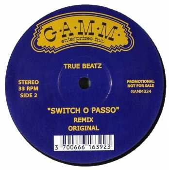 LP True Beatz: The Workout / Switch O Passo 416189