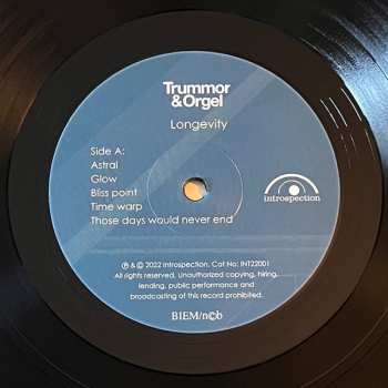 LP Trummor & Orgel: Longevity 600279