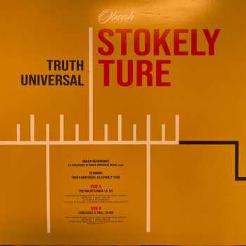 SP Truth Universal: Stokely Ture: The Ruler’s Back / Conscious X Trill 597235