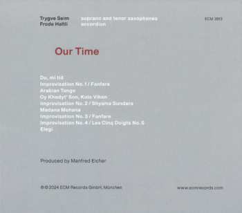 CD Frode Haltli: Our Time 619358