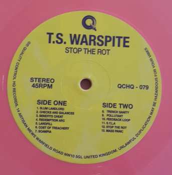 LP T.S. Warspite: Stop The Rot CLR 655578