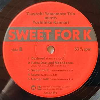 LP Tsuyoshi Yamamoto Trio: Sweet For K LTD 655265