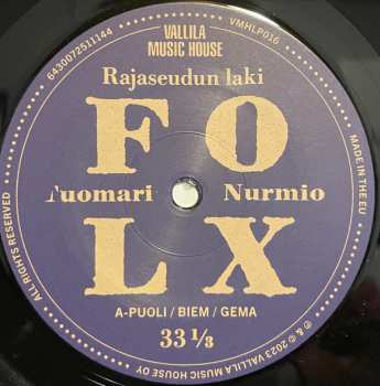 LP Tuomari Nurmio: Rajaseudun Laki 595344