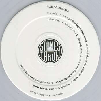 LP Tuxedo: Tuxedo Remixes CLR 591122