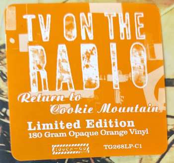 LP TV On The Radio: Return To Cookie Mountain CLR | LTD 561990