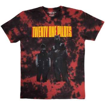 Merch Twenty One Pilots: Twenty One Pilots Unisex T-shirt: Standing Bar (wash Collection) (large) L