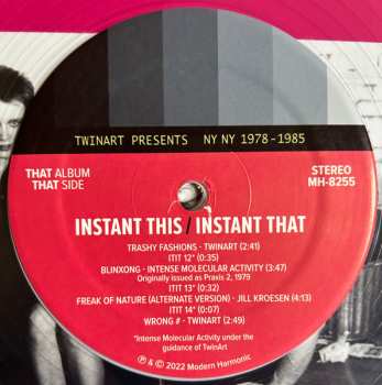 2LP Twinart: Twinart Presents: Instant This / Instant That CLR 609002