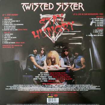 2LP Twisted Sister: Stay Hungry CLR 628799