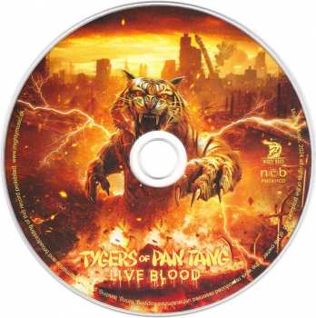 CD Tygers Of Pan Tang: Live Blood 548206