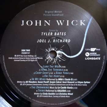 2LP Tyler Bates: John Wick - Original Motion Picture Soundtrack 83268