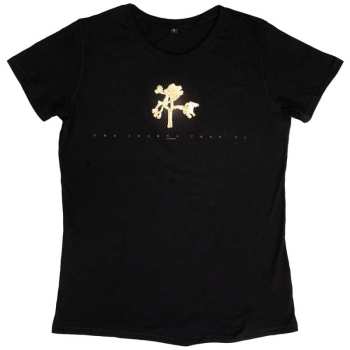 Merch U2: Dámské Babydoll Tričko Gold Tree Flock