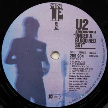 LP U2: Live "Under A Blood Red Sky" 523039