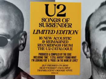 2LP U2: Songs Of Surrender CLR | LTD 629509