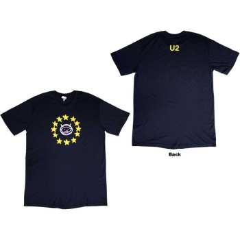 Merch U2: U2 Unisex T-shirt: Eu Stars 2018 (ex-tour) (large) L