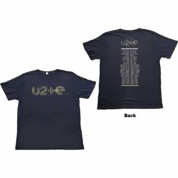 Merch U2: Tričko I+e 2015 Tour Dates XXL