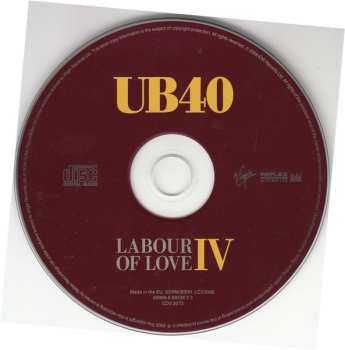 CD UB40: Labour Of Love IV 604181