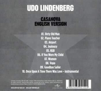 CD Udo Lindenberg: CasaNova (English Version) 627310