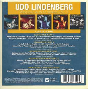 5CD/Box Set Udo Lindenberg: Original Album Series Vol. 3 - Live & Rare 557324