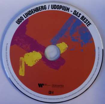 4CD/Merch Udo Lindenberg: Udopium - Das Beste DLX | LTD 277111