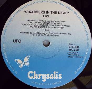 2LP UFO: Strangers In The Night 625439