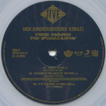 2LP UGK: Too Hard To Swallow CLR | LTD 606188