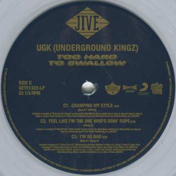 2LP UGK: Too Hard To Swallow CLR | LTD 606188