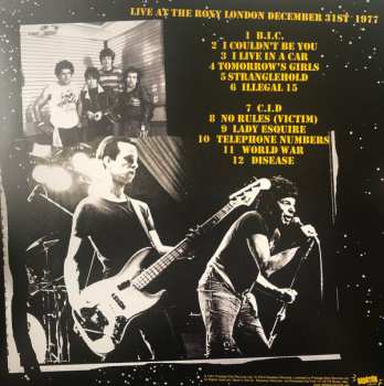 LP UK Subs: Live At The Roxy 1977 CLR | LTD 584164