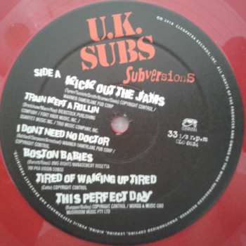 LP UK Subs: Subversions LTD 564622