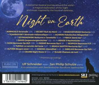 CD Jan Philip Schulze: Night on Earth 575001