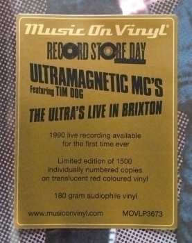 LP Ultramagnetic MC's: The Ultra's Live In Brixton  CLR | LTD | NUM 549213