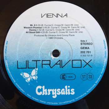 LP Ultravox: Vienna 644780