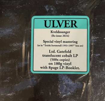 LP Ulver: Kveldssanger CLR | LTD 614200