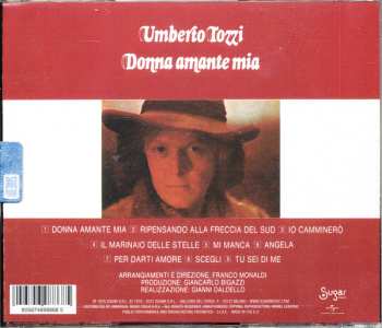 CD Umberto Tozzi: Donna Amante Mia 561519