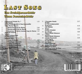 CD Una Sveinbjarnardottir: Last Song  649712