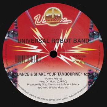 LP The Universal Robot Band: Dance & Shake Your Tambourine / Freak With Me 597067