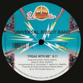 LP The Universal Robot Band: Dance & Shake Your Tambourine / Freak With Me 597067