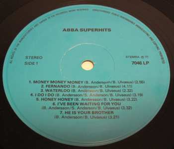 LP Unknown Artist: ABBA Superhits 642392