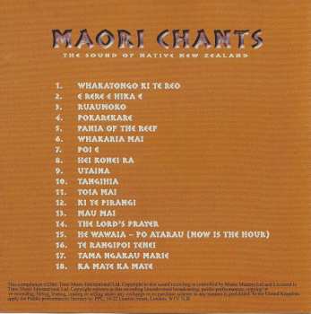 CD Unknown Artist: Maori Chants The Sound Of Native New Zealand 563211