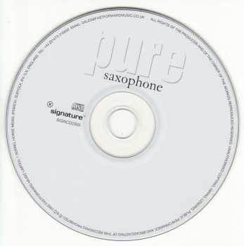 CD Unknown Artist: Pure Saxophone 398136