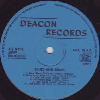 LP Unknown Artist: The Exciting Combination Of Blues And Brass 553185