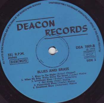 LP Unknown Artist: The Exciting Combination Of Blues And Brass 553185