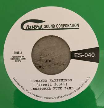 SP Unnatural Funk Band: Strange Happenings / Living In The Past CLR 639746