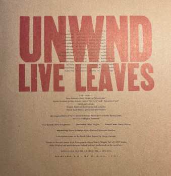 2LP Unwound: Live Leaves (10 Year Anniversary Edition) CLR 351597