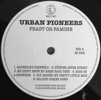 LP Urban Pioneers: Feast Or Famine 467485